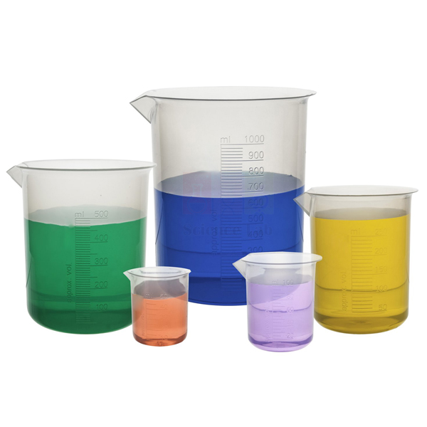Plastic Beaker Set of 5